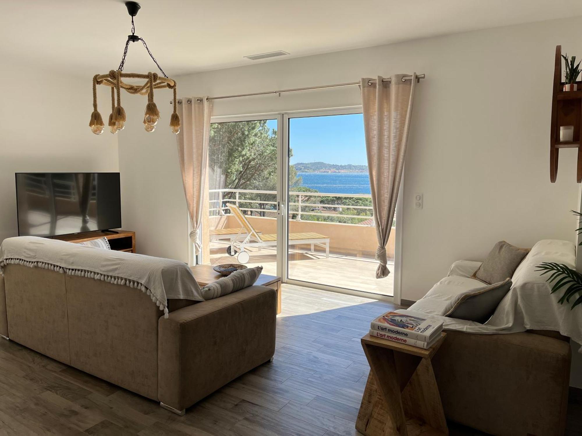 La Bastide Du Soleil Appartement Sainte-Maxime Kamer foto